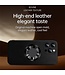 SULADA Bruin MagSafe Hybride Hoesje voor de iPhone 15 Plus
