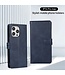 SoFetch Donkerblauw Pasjeshouders Bookcase Hoesje voor de iPhone 15 Plus