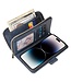 SoFetch Bordeaux Rood Portemonnee Bookcase Hoesje voor de iPhone 15 Plus