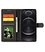 SoFetch Bruin Mat Booktype Hoesje voor de iPhone 15 Plus