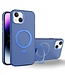 SoFetch Blauw MagSafe Ringhouder Hybride Hoesje voor de iPhone 15 Plus