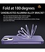 SoFetch Blauw MagSafe Ringhouder Hybride Hoesje voor de iPhone 15 Plus