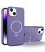 SoFetch Paars MagSafe Ringhouder Hybride Hoesje voor de iPhone 15 Plus