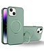 SoFetch Groen MagSafe Ringhouder Hybride Hoesje voor de iPhone 15 Plus