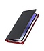 SoFetch Zwart / Rood Litchee Bookcase voor de iPhone 15 Plus