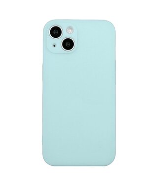 SoFetch Lichtblauw Valbestendig TPU Hoesje iPhone 15 Plus