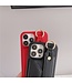 SoFetch Zwart Pasjeshouder Faux Leder Hoesje voor de iPhone 15 Plus