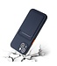 SoFetch Donkerblauw Pasjeshouder TPU Hoesje voor de iPhone 15 Plus