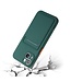 SoFetch Midnight Groen Pasjeshouder TPU Hoesje voor de iPhone 15 Plus