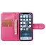 SoFetch Bordeaux Rood Camelia Bookcase Hoesje voor de iPhone 15 Plus