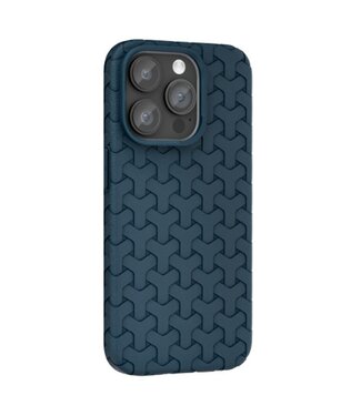 SoFetch Blauw Textuur TPU Hoesje iPhone 15 Plus