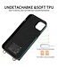 SoFetch Groen Portemonnee Litchee Hybride voor de iPhone 15 Plus