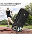 SoFetch Zwart Portemonnee Litchee Hybride voor de iPhone 15 Plus