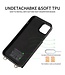 SoFetch Zwart Portemonnee Litchee Hybride voor de iPhone 15 Plus