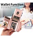 SoFetch Rosegoud Portemonnee Litchee Hybride voor de iPhone 15 Plus