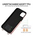 SoFetch Rosegoud Portemonnee Litchee Hybride voor de iPhone 15 Plus