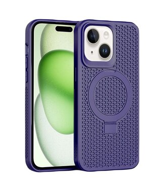 SoFetch Paars Warmteafvoerend TPU Hoesje iPhone 15 Plus