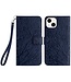 SoFetch Donkerblauw Boom Bookcase voor de iPhone 15 Plus