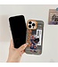 SoFetch Oranje Astronaut Hybride Hoesje voor de iPhone 15 Plus