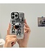 SoFetch Zilver Panda Astronaut Hybride Hoesje voor de iPhone 15 Plus