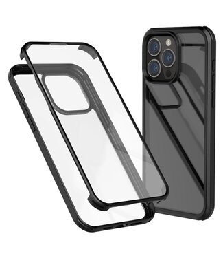 SoFetch Zwart Hybride Hoesje iPhone 15 Pro