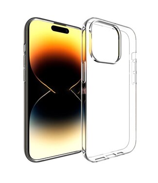 SoFetch Transparant TPU Hoesje iPhone 15 Pro