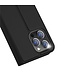 DUX DUCIS Zwart Skin Pro Series Bookcase Hoesje voor de iPhone 15 Pro