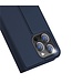 DUX DUCIS Blauw Skin Pro Series Bookcase Hoesje voor de iPhone 15 Pro