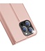 DUX DUCIS Roze Skin Pro Series Bookcase Hoesje voor de iPhone 15 Pro