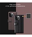 SoFetch Bruin Splitleder Bookcase Hoesje voor de iPhone 15 Pro