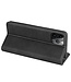 SoFetch Zwart Splitleder Bookcase Hoesje voor de iPhone 15 Pro