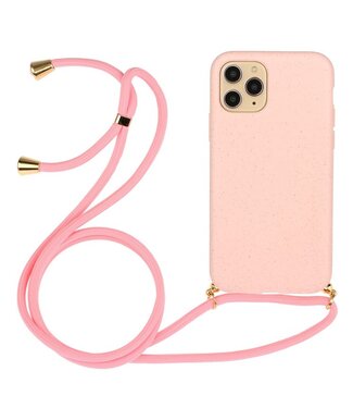 SoFetch Roze TPU Hoesje met Koord iPhone 15 Pro