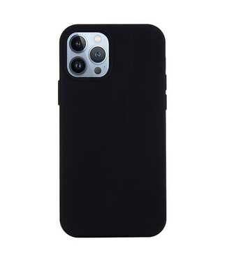 SoFetch Zwart Glad TPU Hoesje iPhone 15 Pro