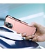 SoFetch Rosegoud Pasjeshouder Hybride Hoesje voor de iPhone 15 Pro