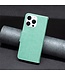 SoFetch Groen Vlinders Bookcase Hoesje voor de iPhone 15 Pro