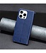 SoFetch Blauw Vlinders Bookcase Hoesje voor de iPhone 15 Pro