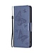 SoFetch Blauw Vlinders Bookcase Hoesje voor de iPhone 15 Pro