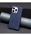 SoFetch Blauw Modern Bookcase Hoesje voor de iPhone 15 Pro