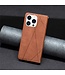 SoFetch Bruin Modern Bookcase Hoesje voor de iPhone 15 Pro
