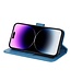 SoFetch Blauw Mandala Bookcase Hoesje voor de iPhone 15 Pro