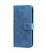 SoFetch Blauw Mandala Bookcase Hoesje voor de iPhone 15 Pro