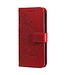 SoFetch Rood Mandala Bookcase Hoesje voor de iPhone 15 Pro