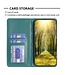 Binfen Color Groen Ruiten Bookcase Hoesje voor de iPhone 15 Pro
