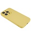 SoFetch Geel Candy TPU Hoesje voor de iPhone 15 Pro