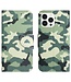 SoFetch  Leger Bookcase Hoesje voor de iPhone 15 Pro