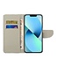 SoFetch  Leger Bookcase Hoesje voor de iPhone 15 Pro