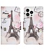 SoFetch  Eiffel Tower Bookcase Hoesje voor de iPhone 15 Pro