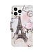 SoFetch  Eiffel Tower Bookcase Hoesje voor de iPhone 15 Pro