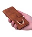 SoFetch Bruin Vlinder Bookcase Hoesje voor de iPhone 15 Pro
