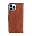 SoFetch Bruin Vlinder Bookcase Hoesje voor de iPhone 15 Pro